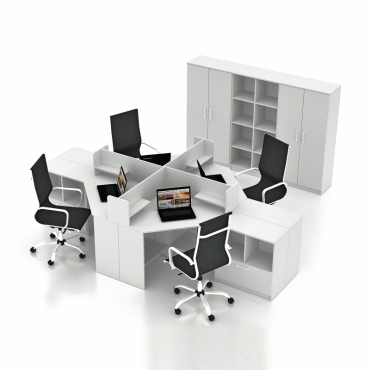 Комплект офісних меблів FLASHNIKA Simpl 18