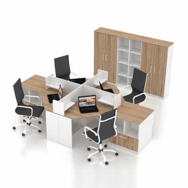 Комплект офисной мебели FLASHNIKA Simpl 18