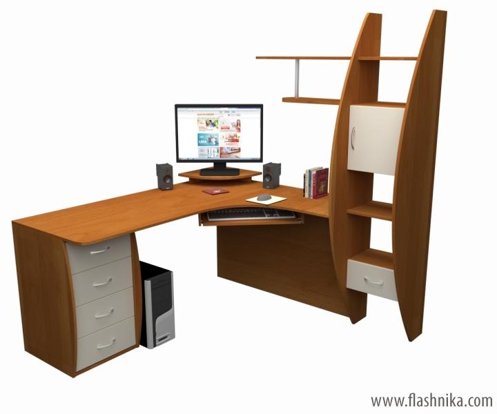 Купить Купить Компьютерный стол FLASHNIKA - Ника 53 - Цена 3645 грн. | Flashnika. Фото 5