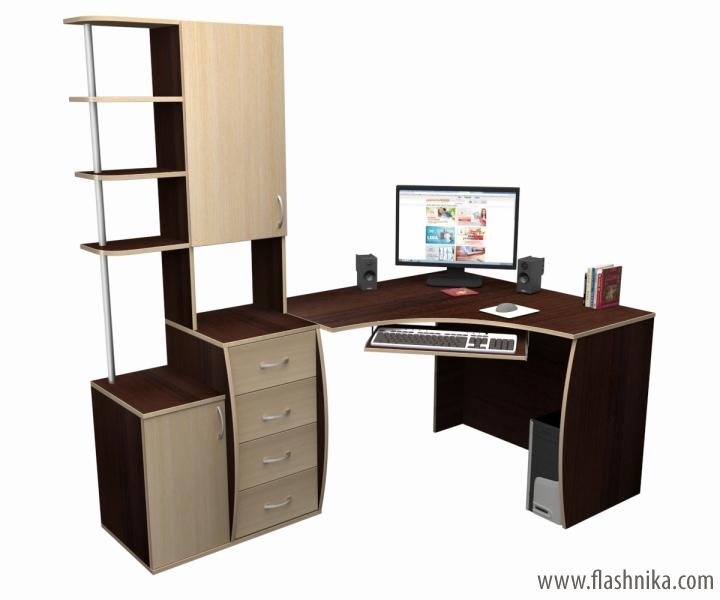 Купить Купить Компьютерный стол FLASHNIKA - Ника 62 - Цена 3971 грн. | Flashnika. Фото 6