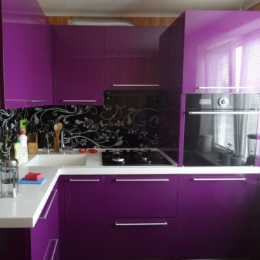 Кухня FLASHNIKA Модерн №1 Фиолет