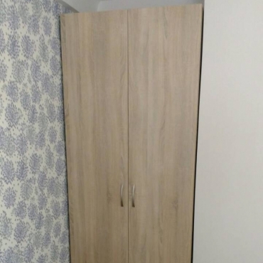 Распашной шкаф (дуб Сонома) индивидуальный заказ №17