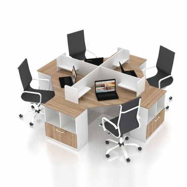 Комплект офисной мебели FLASHNIKA Simpl 14
