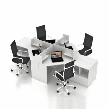 Комплект офисной мебели FLASHNIKA Simpl 15