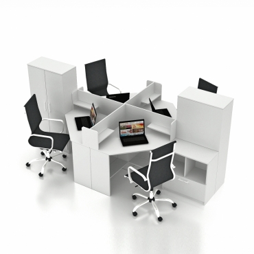 Комплект офисной мебели FLASHNIKA Simpl 17