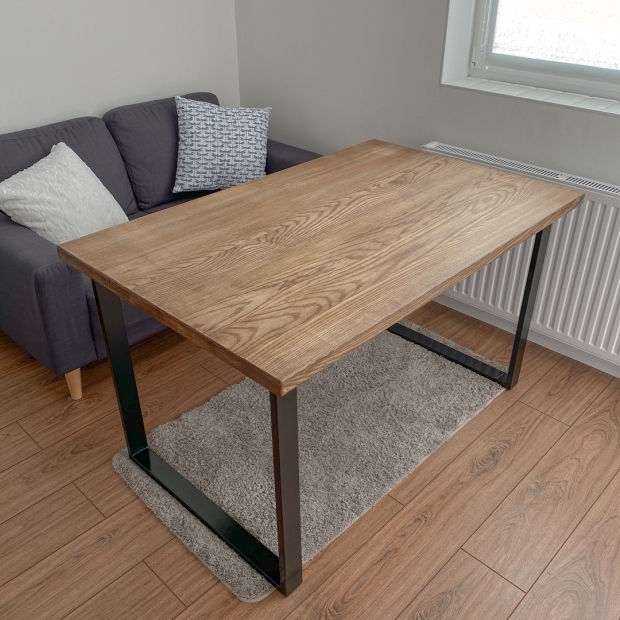 Дерев'яний стіл  у стилі loft  Ясень/Клен
