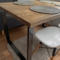 Купить Деревянный стол W.W.Style в стиле loft HomeDeco Ясень (4755 грн). Фото 5