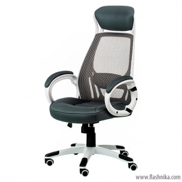 Кресло офисное Special4You Briz Grey/White (E0888)
