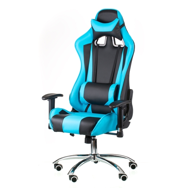 Геймерское кресло Special4You ExtremeRace black/blue (E4763)