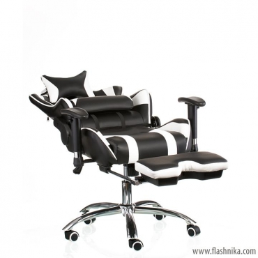 Геймерське крісло Special4You ExtremeRace black/white (E4732)