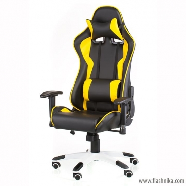 Геймерське крісло Special4You ExtremeRace black/yellow (E4756)
