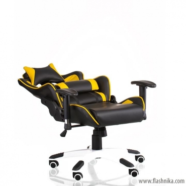 Геймерское кресло Special4You ExtremeRace black/yellow (E4756)
