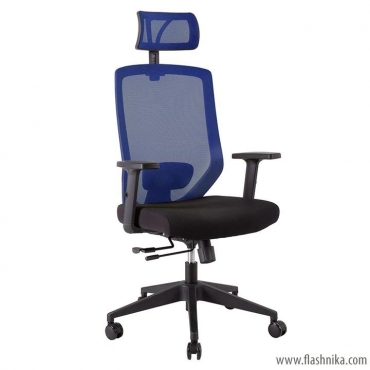 Кресло офисное Office4You JOY black-blue (14504)