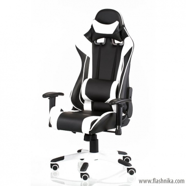 Геймерське крісло Special4You ExtremeRace black/white (E4770)