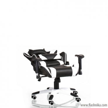 Геймерское кресло Special4You ExtremeRace black/white (E4770)