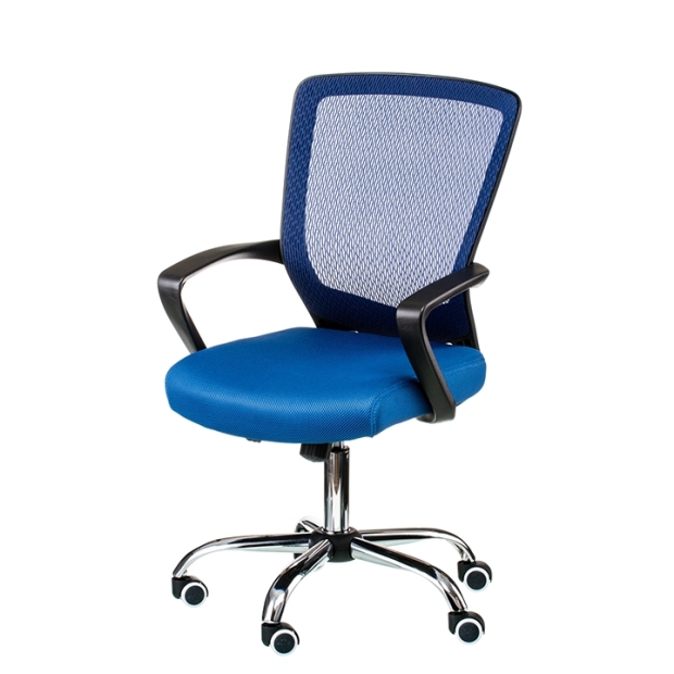 Крісло офісне Special4You Marin blue (E0918)