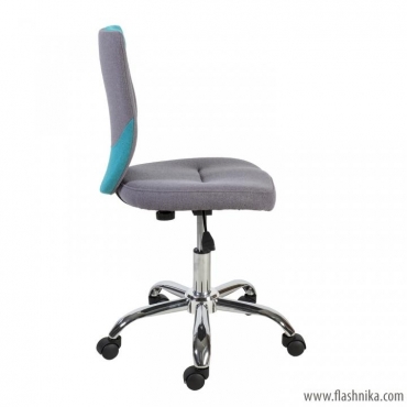 Крісло офісне Special4You Poppy Grey/Blue (38151)