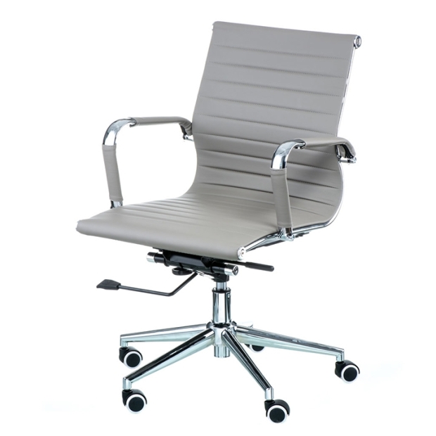Кресло офисное Special4You Solano 5 artleather grey (E6071)