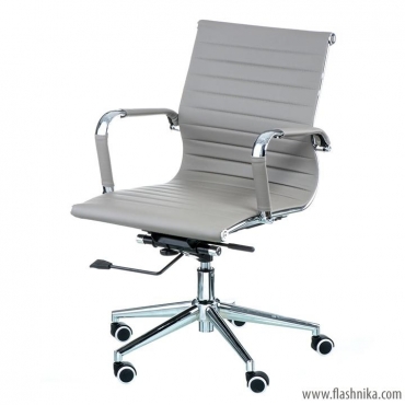 Крісло офісне Special4You Solano 5 artleather grey (E6071)