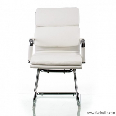 Крісло офісне Special4You Solano 3 conference white (E5289)