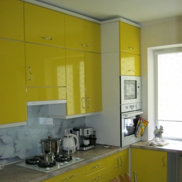 Кухня (жовтий) індивідуальне замовлення №190