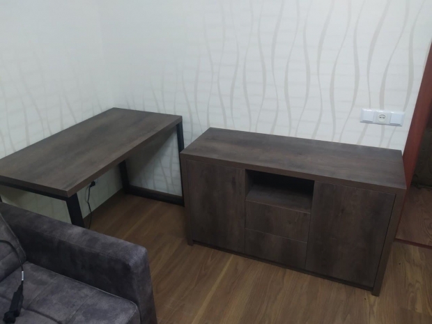 Комплект мебели (дуб Сонома темный) индивидуальный заказ №332