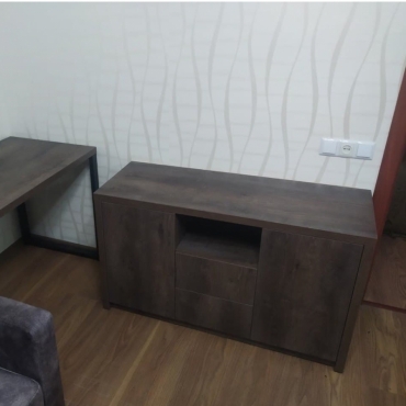 Комплект мебели (дуб Сонома темный) индивидуальный заказ №332