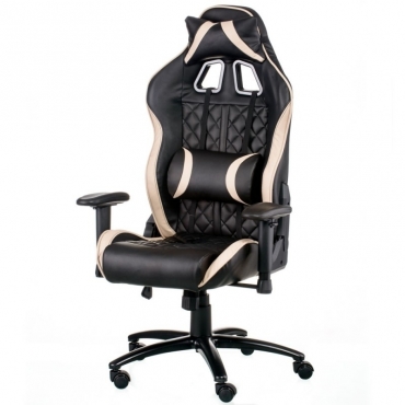 Геймерське крісло Special4You ExtremeRace 3 Black/Cream (E5654)