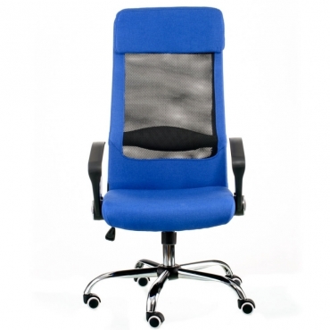 Крісло офісне Special4You Silba Blue (E5838)