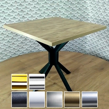 Стол обеденный Фолд квадратный LOFT (Металл-Дизайн)