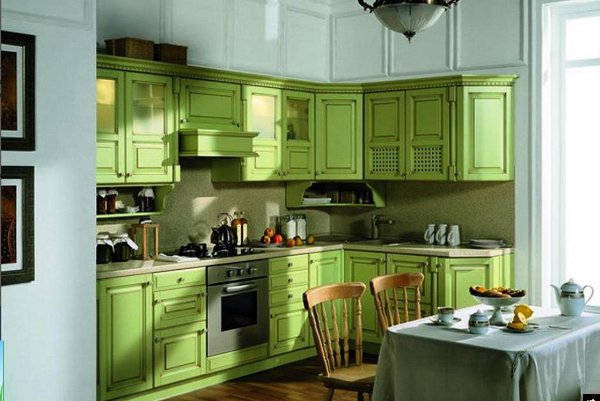 кухня зеленого цвета купить украина