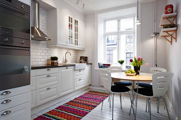 Дизайн интерьера кухонь-столовых в скандинавском стиле от Вира-АртСтрой
